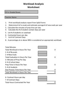 25 Free Workload Analysis Templates MS Excel PDF Template Republic