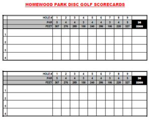 card game golf score sheet