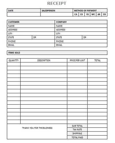 20 free medical receipt bill templates word pdf