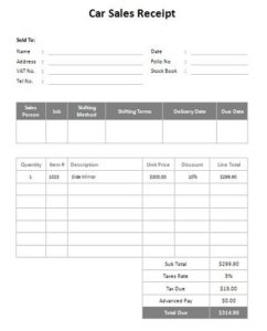 22+ Free Taxi (Cab) Receipt Templates (PDF, Word) » Template Republic