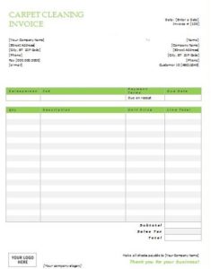 18+ Free Cleaning Service Receipt Templates & Sample » Template Republic