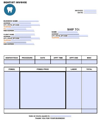 20 free medical receipt bill templates word pdf