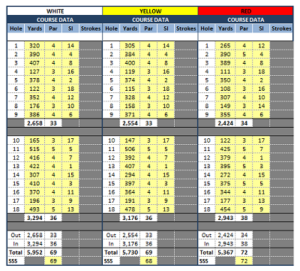 20+ Free Golf Scorecard Templates (pdf, Word, Excel) » Template Republic