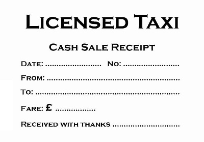 free taxi receipt generator