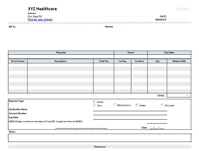 medical bills online