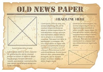 free old newspaper template google docs