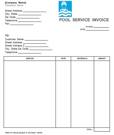cleaning business invoice