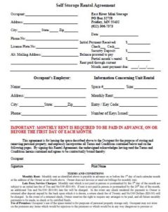 20+ Free Storage Unit Lease (Rental) Agreement Forms (PDF) » Template ...