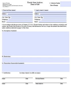 20+ Free Printable Deed of Gift Form Templates & Samples » Template ...