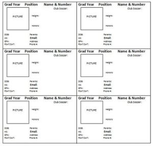 15+ Free Soccer Player Profile Templates, Forms & Examples » Template ...