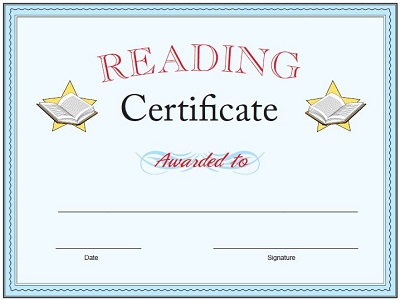 Reading Certificate Format