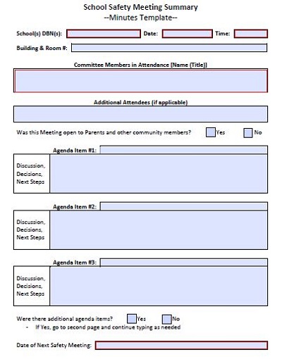 supervision meeting template