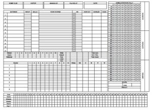 18+ Free Cricket Score Sheet Templates » Template Republic