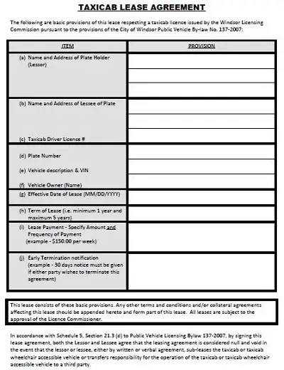 owner operator driver agreement