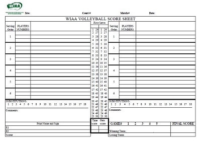 volleyball score sheet template