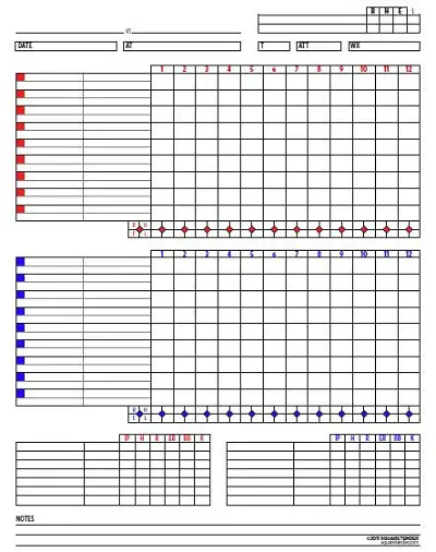baseball stats spreadsheet template
