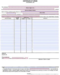 40+ Free Certificate of Origin Templates (Word, PDF) » Template Republic
