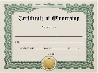 ownership document