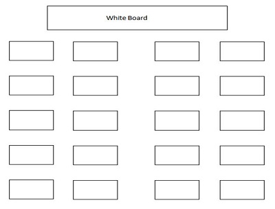 seat chart template