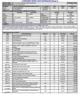 22+ Free Construction Cost Estimate Templates » Template Republic