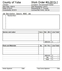 15+ Free HVAC Invoice Templates (PDF, Word) » Template Republic