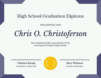 High School Diploma pdf