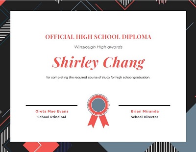 how to make a highschool diploma