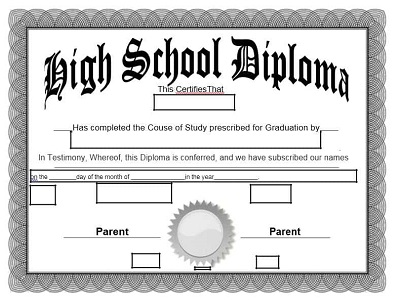 free editable high school diploma templates