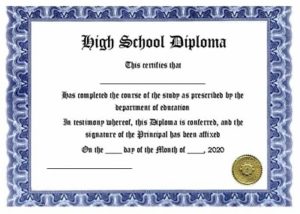 Free High School Diploma Templates Word, PDF » Template Republic