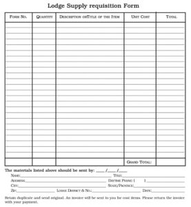 42+ Free Supply Requisition Form Templates - Printable PDF, MS Word ...