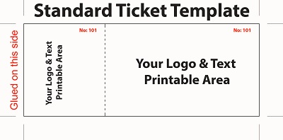 meal ticket template word