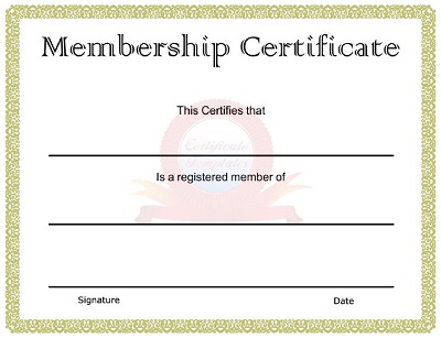 honorary certificate template