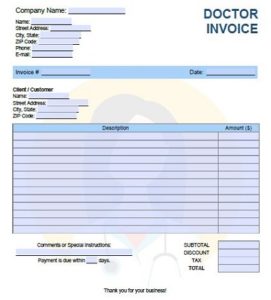 20+ Free Mental Health Invoice Templates » Template Republic