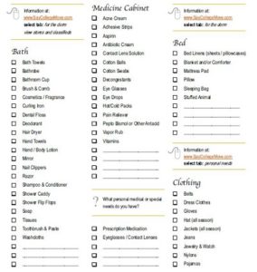 25+ Free Moving Checklist Templates » Template Republic