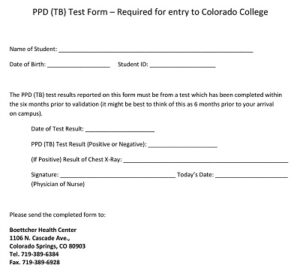 40+ Free TB Test Result Form Templates - Printable PDF, Word » Template ...