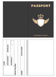 15+ Free Passport Templates » Template Republic