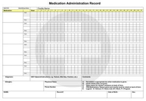 38+ Free Printable Medication Administration Record Sheets - PDF, DOC ...