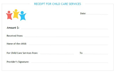 childcare receipts