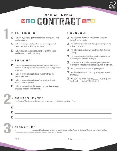 social media marketing contract template