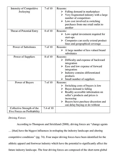 Strategic Analysis Report Printable PDF