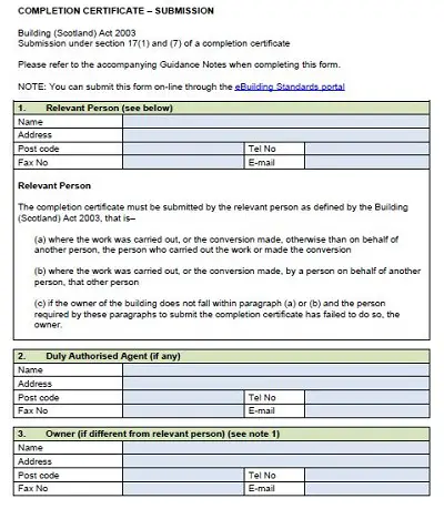 work completion certificate format doc